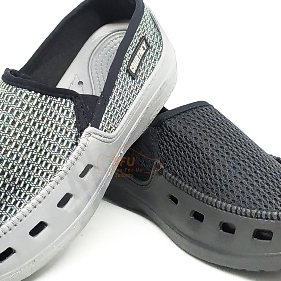 [PA.22Oc22p] SFU JKT SEPATU KARET CASUAL SLIP ON PRIA COURTNEY FERRARI // SEPATU KARET PRIA