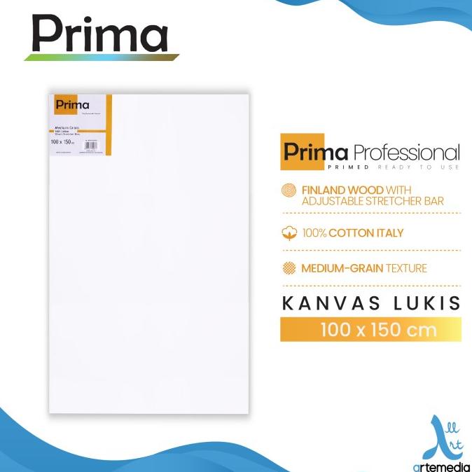 

Kanvas Lukis Prima Professional 100x150cm Cotton Canvas