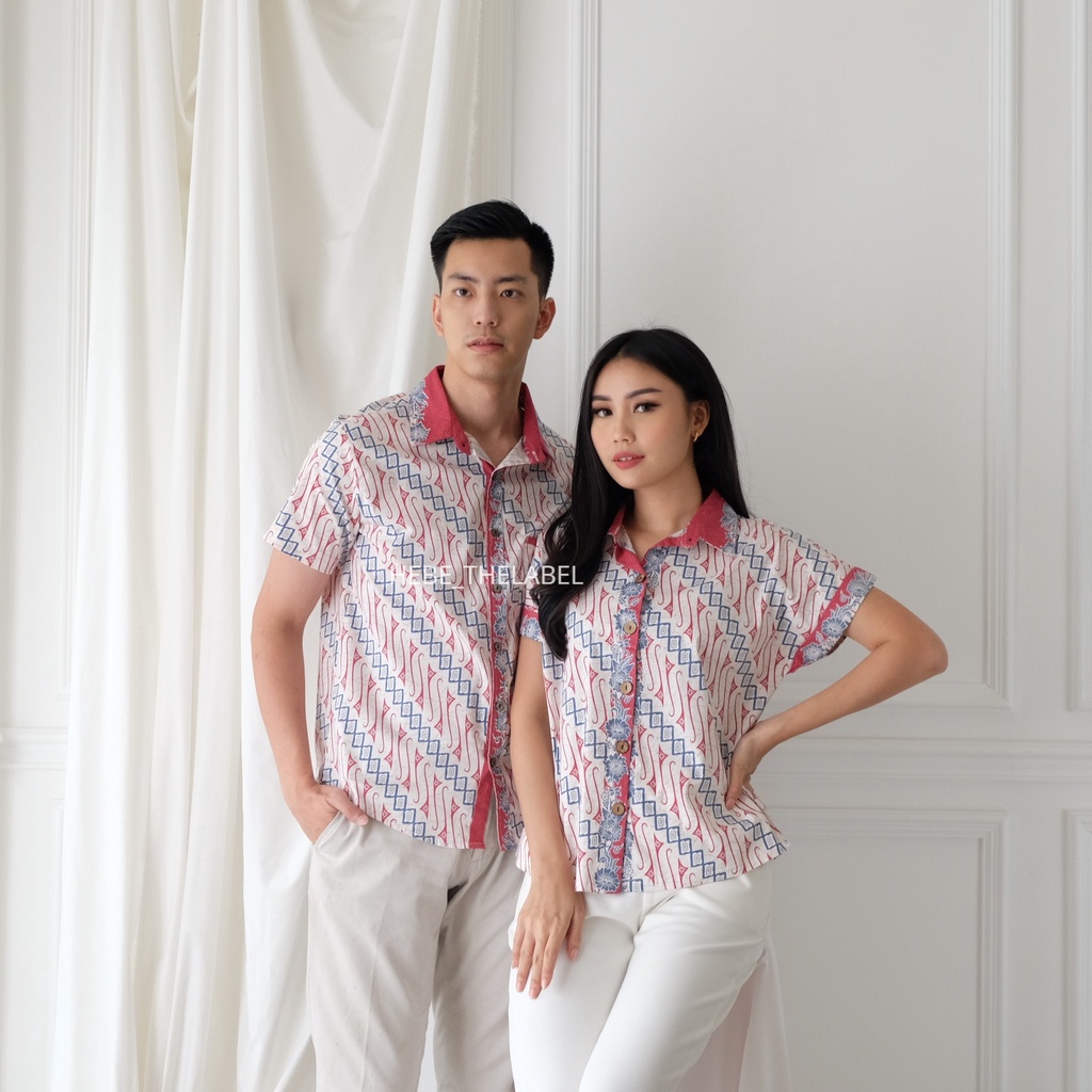 Saral Batik (Available Couple Pria) - Men Short-Nadine-Priya-Intan-Mutia-Brenda-Hera-Addie