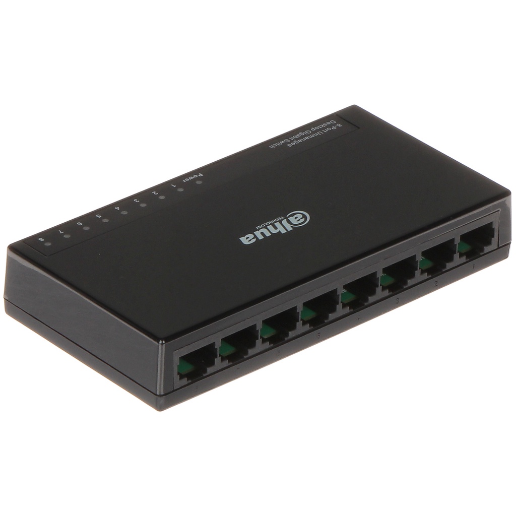 Switch Hub 8 Port Gigabit PFS3008-8GT-L DAHUA Garansi Resmi