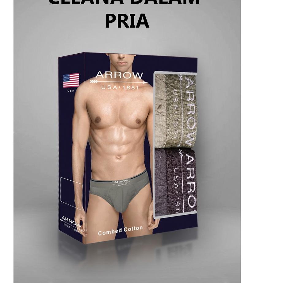 Murah Meriah ARROW UNDERWEAR - Men Underwear - Celana Dalam Pria Mini - AUYM13