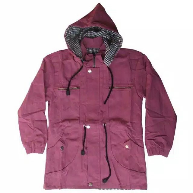 Jaket parka anak usia 6-13 tahun - jaket parka - parka anak