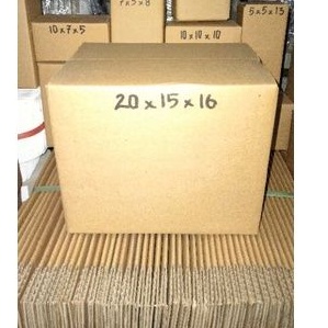 

kardus 20x15x16 tebal polos luar dalam