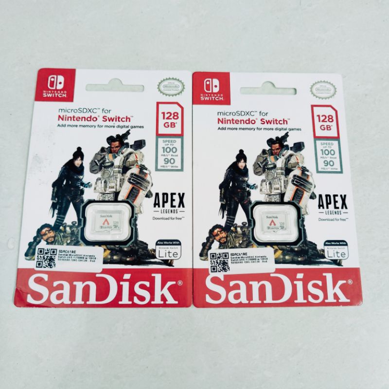 MicroSD SanDisk Nintendo Switch Apex Legends 128GB UHS-1 128 Gb