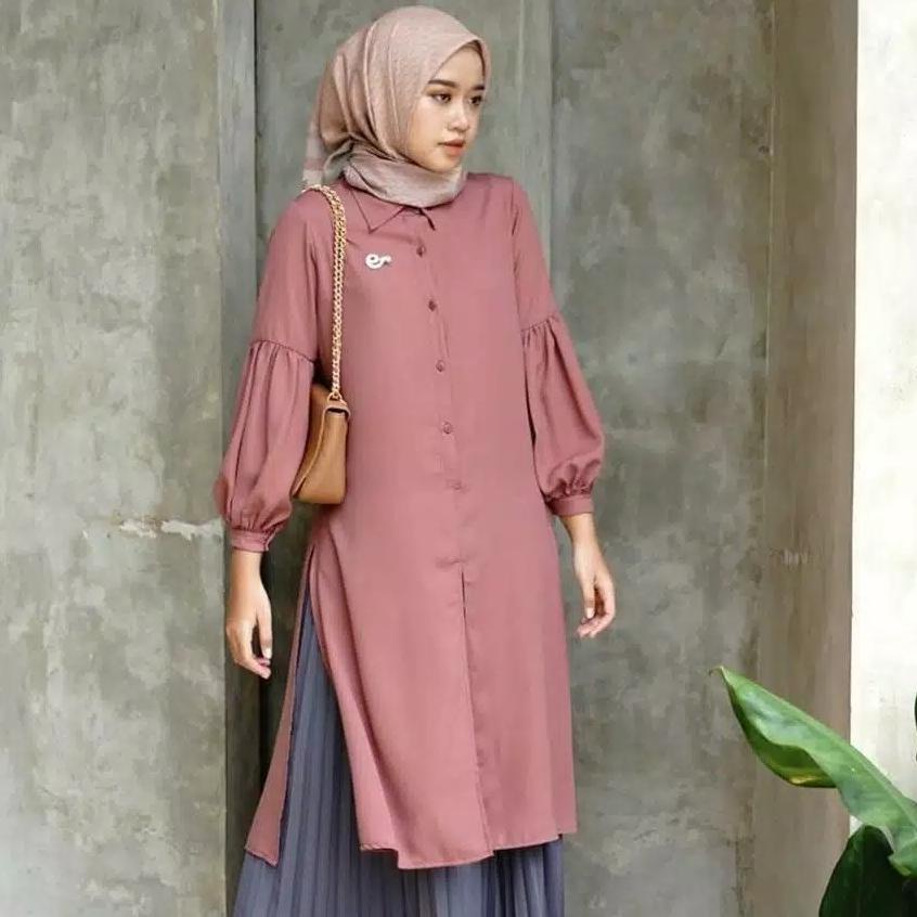 New Sale ⭐Dianara Tunik / tunik jumbo / pakaian wanita / tunik terbaru / size L XL