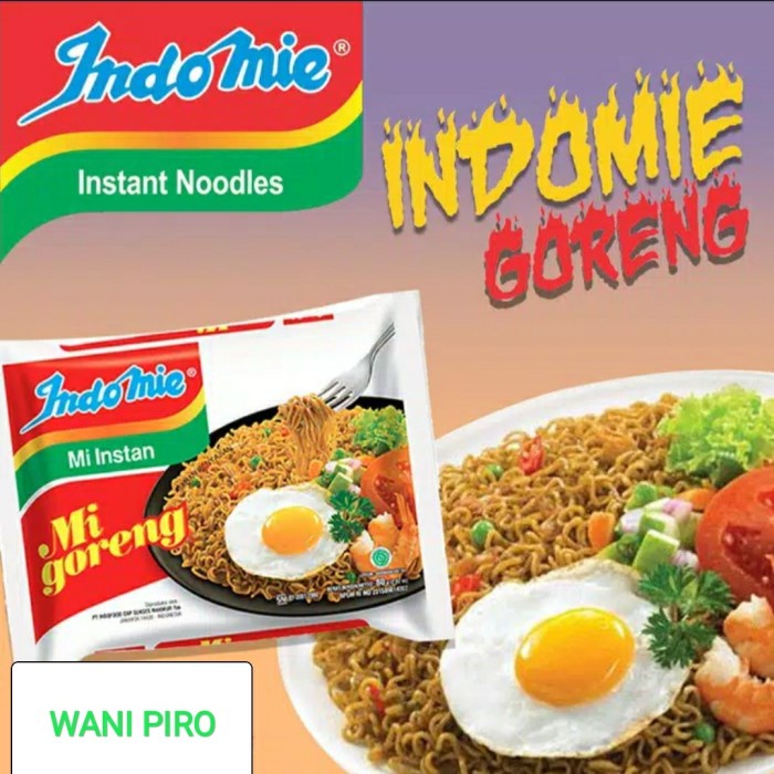 

TERLARIS Indomie Goreng 80 gr ( 1isi Dus 40 Bks )