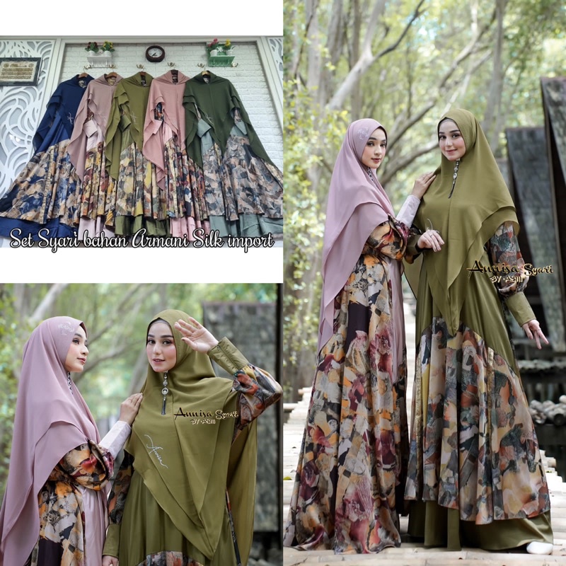 Gamis syari annisa syari by ASM