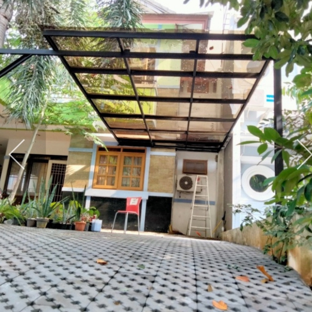 Kanopi solarflat bronze tebal 3mm kanopi sidoarjo