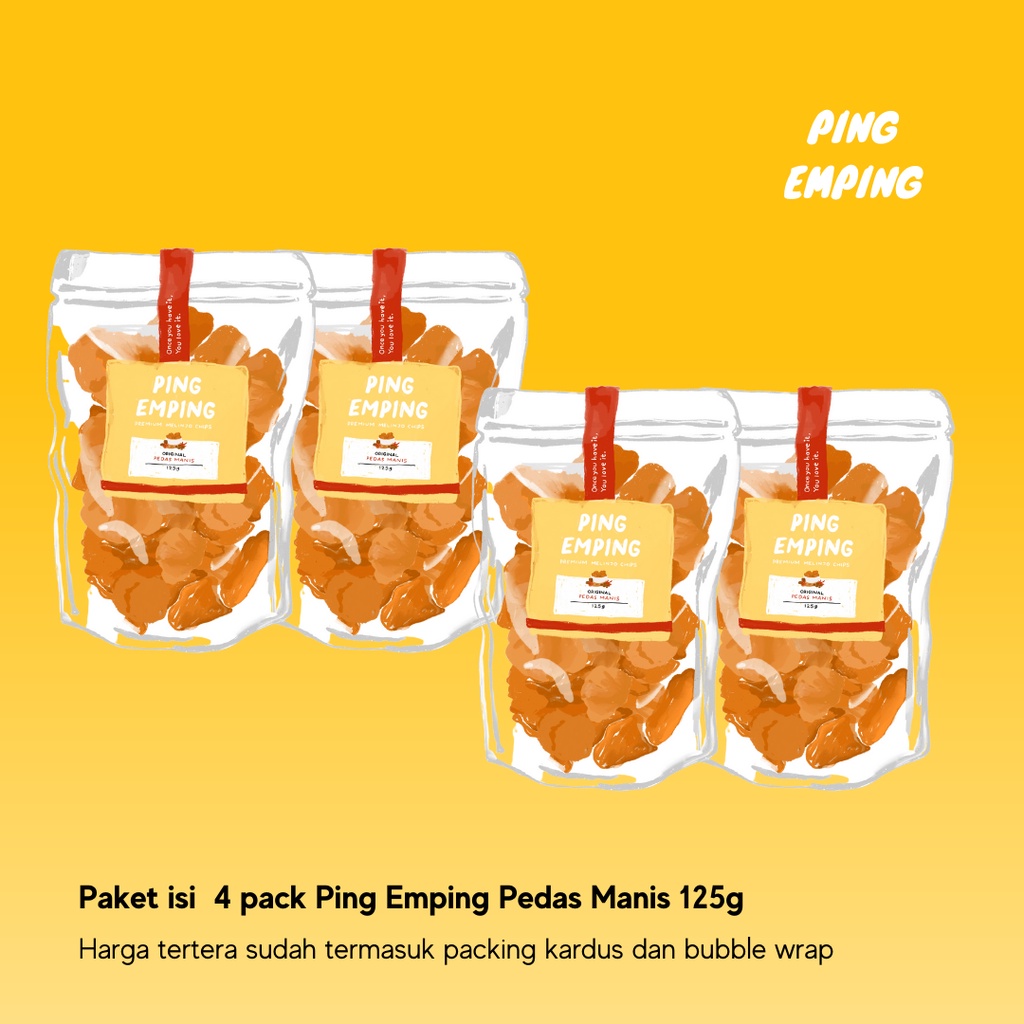 

Paket Box Ping Emping 4 Pedas Manis