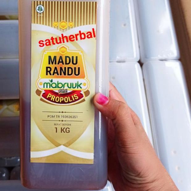 

Kemasan 500 gram : murni asli Randu Propolis Mabruuk