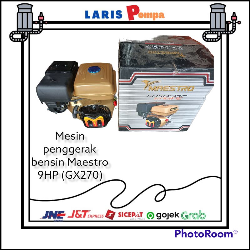 mesin penggerak bensin 9hp