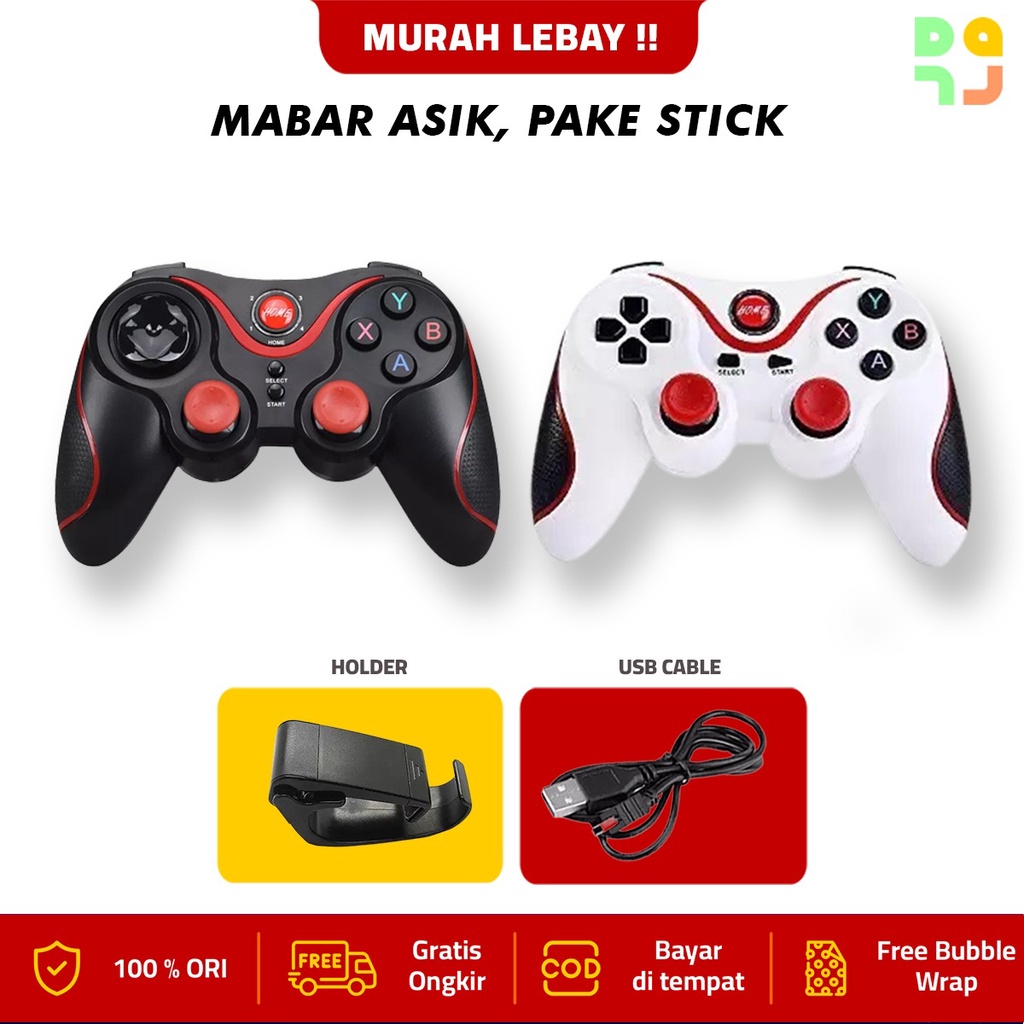 Jual Stick Controller Wireless T3, Gamepad Joystick Wireless, Game
