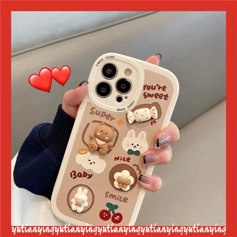 Soft Case Motif Boneka Kelinci 3D Untuk Samsung A04s A32 A53 A52s A50s A22 A12 A13 A03 A52 A73 A03s A23 A50 A21s A30s A33 A22 A11 A71 M1 A52 A3S A11