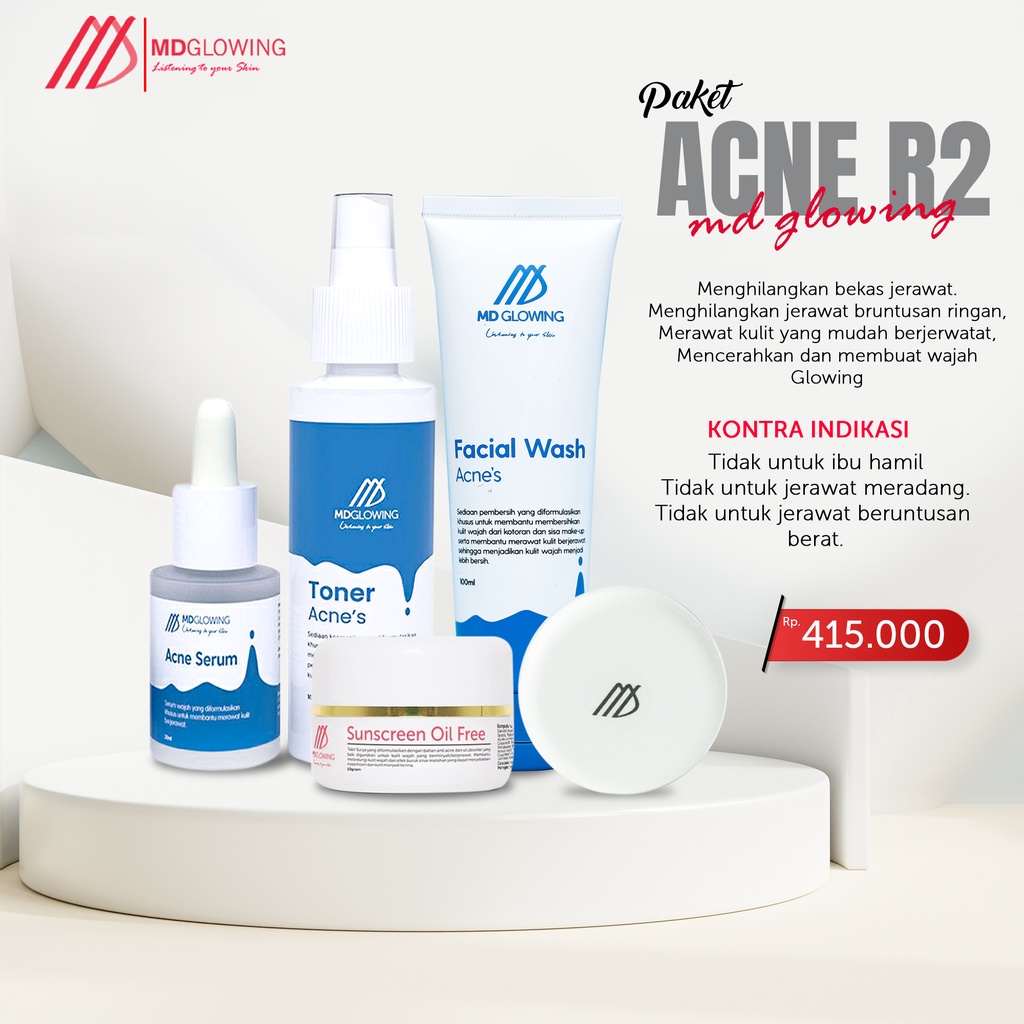 MD GLOWING – Paket Acne R2 by MD GLOWING