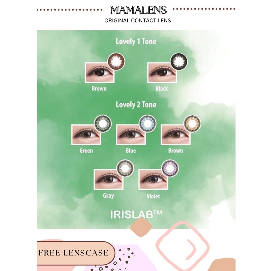 SOFTLENS LIVING COLOR LOVELY DIA 14.4MM NORMAL | FREE LENSCASE - MAMALENS