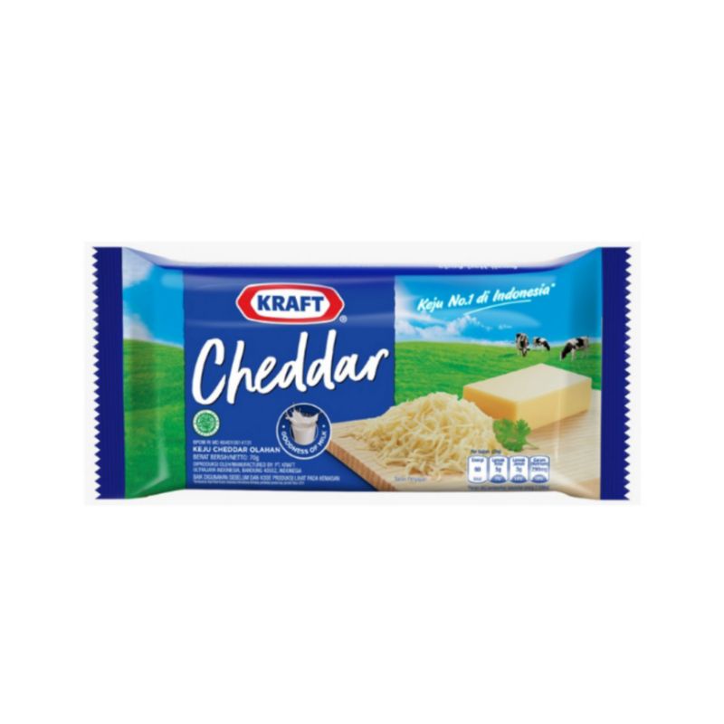 

KRAFT Keju Cheddar Box 70 g