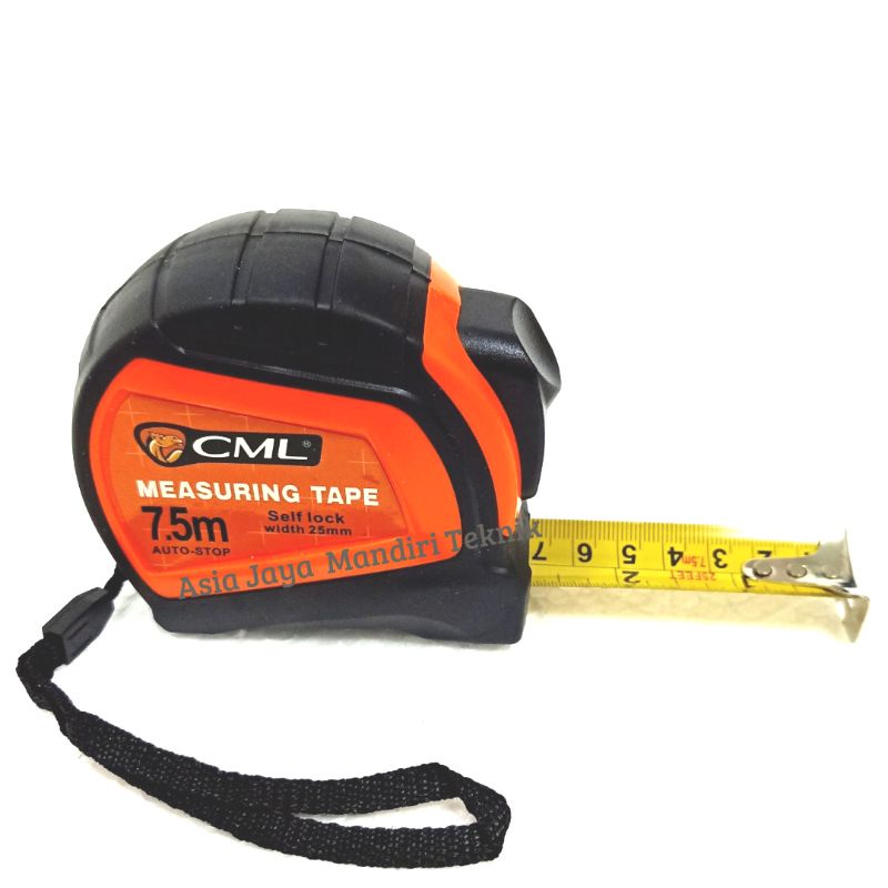 METERAN CAMEL 7.5METER AUTO-STOP / CAMEL MEASURING TAPE  SELFLOCK WIDTH 25MM