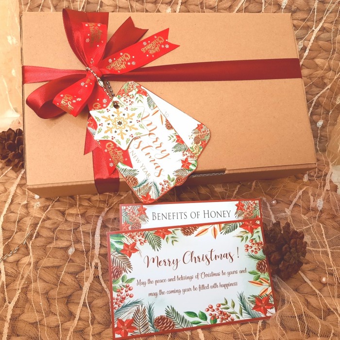 

[COD] Hampers Lebaran Begreen Honey B - Rustic Box, 3 madu