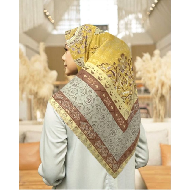 OBRAL TERLARIS GANIAA KUNING / KERUDUNG SEGI EMPAT / JILBAB INSTAN / HIJAB TERBARU TERMURAH KEKINIAN