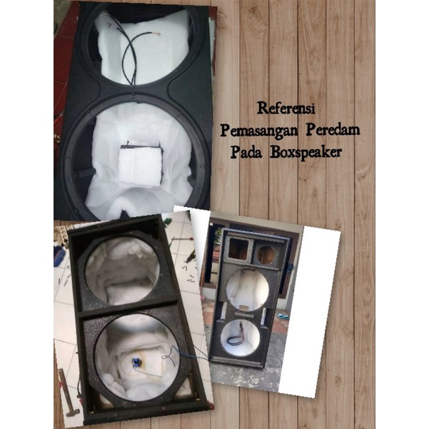 (PROMO) Peredam Speaker 1x2m/ peredam Box speaker/ Box Subwoofer/Busa Spon Audio/kapas Audio/ Andira Filter/ Filter Aquarium