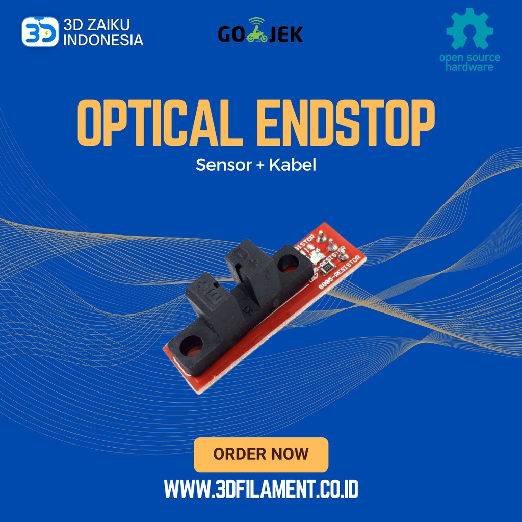 Reprap 3D Printer Optical Endstop Sensor + Kabel