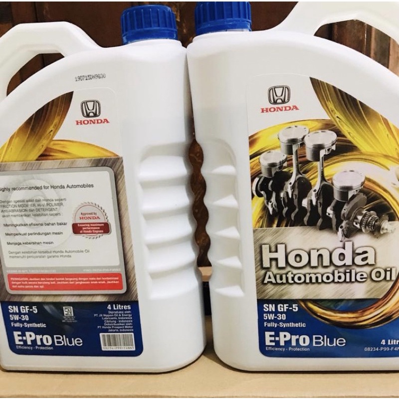Oli honda Epro Blue 5W-30 4Liter