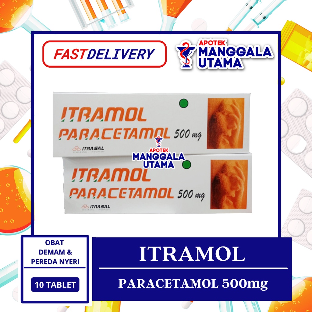 ITRAMOL PER STRIP ISI 10 TABLET