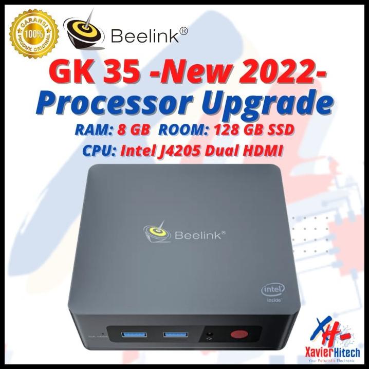 Mini Pc Beelink Gk35 Ram 8Gb Rom 128Gb - Intel J3455 Windows 10