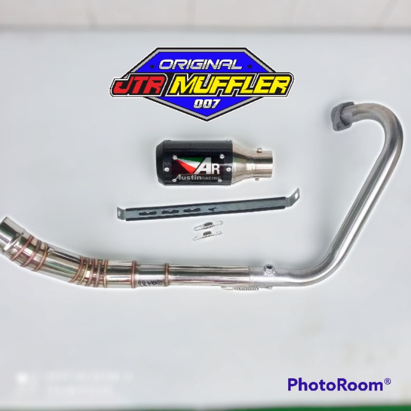 knalpot Austin racing fullset Ninja 250SL ninja rr mono