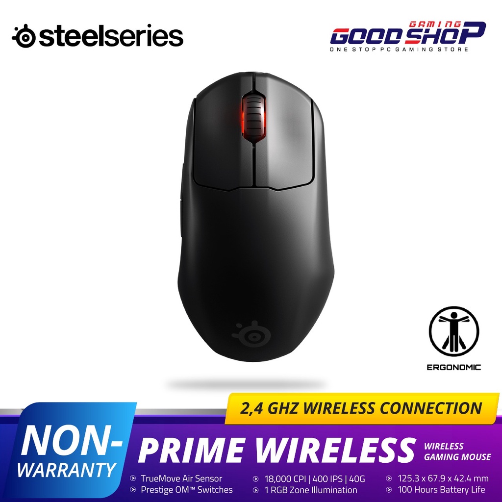 Steelseries Prime Wireless - Wireless Pro Series (NON WARRANTY)