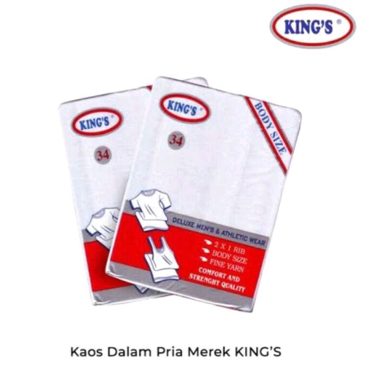 kaos dalem dewasa termurah kings / texco / singlet dewasa murah / singlet  jumbo