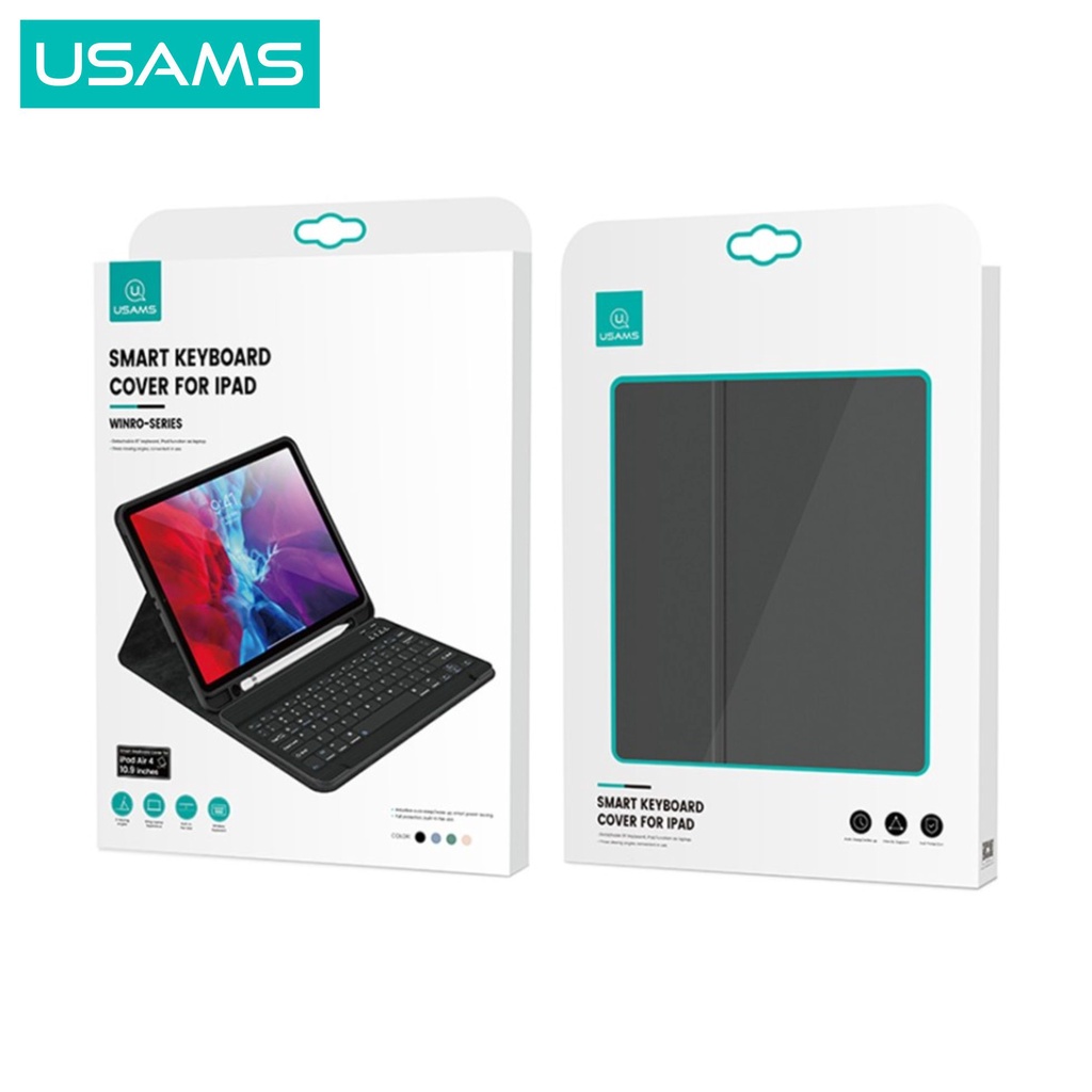 USAMS Winro Smart Keyboard Cover For iPad Air 4 / iPad 9.7inc / iPad Pro 11inc