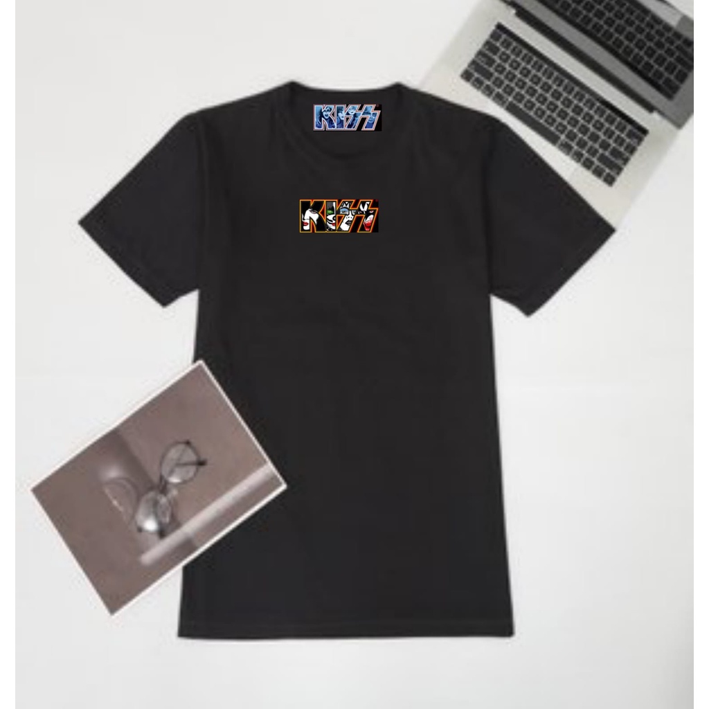 Baju Kaos Band kiss | Kaos Musik kiss | Kaos Musik Band | Kaos Band Rock | Kaos Musik Rock | Kaos Pr