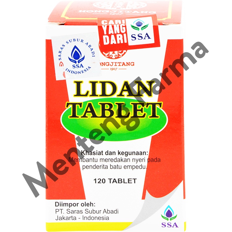 Lidan Tablets (SSA) - Meringankan Nyeri pada Penderita Batu Empedu