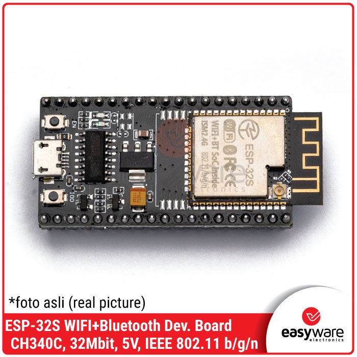 ESP-32S CH340C WIFI+BT Antena uFL IPX Development Board NodeMCU-32S