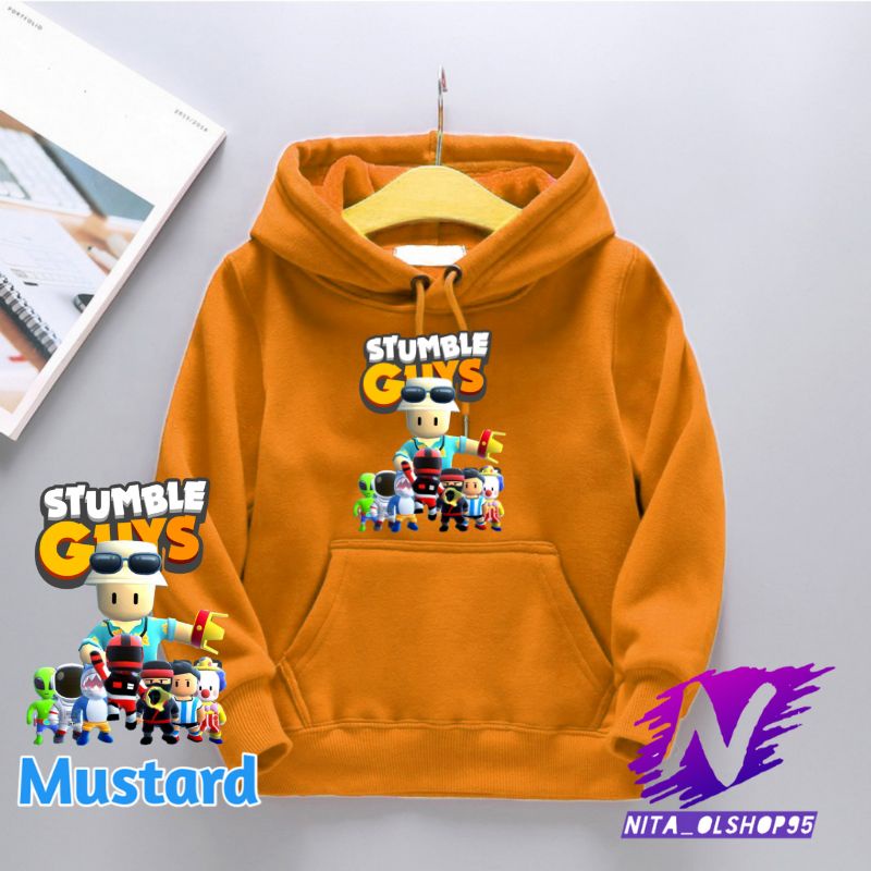 hoodie stumble guys hoodie anak stumbe guys