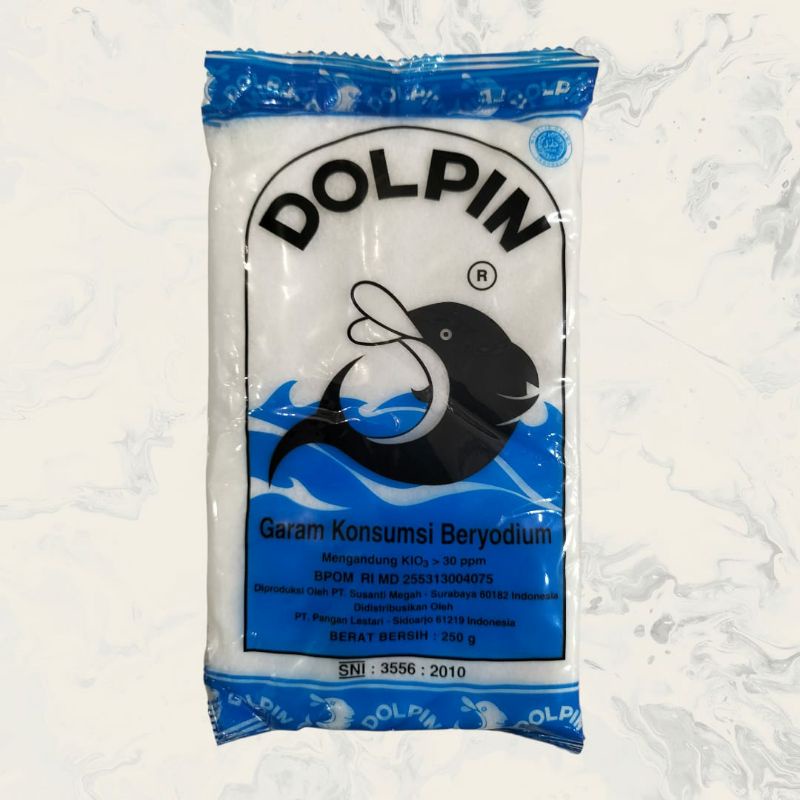

Garam Beryodium 250gram Dolphin