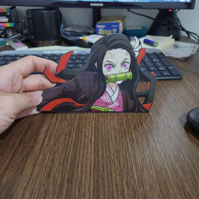 

STIKER 3D MOTION LENTICULAR ANIME - D0013 - Demon Slayer - Nezuko