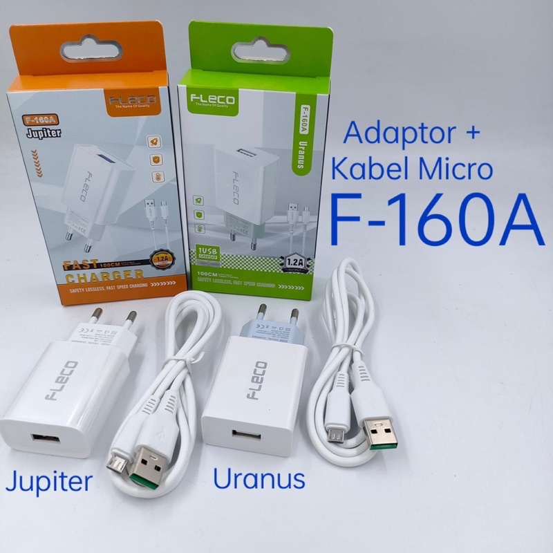 NEW CHARGER FLECO F160a MICRO JUPITER ORIGINAL SMART IC Promo By Sen