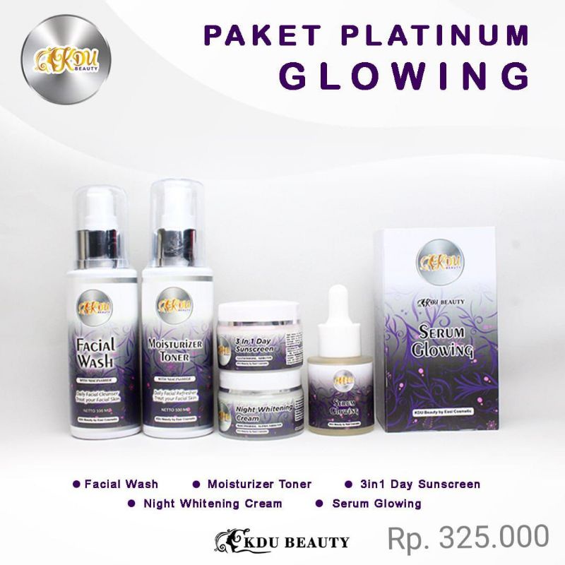 Skincare bpom cream kdu beauty