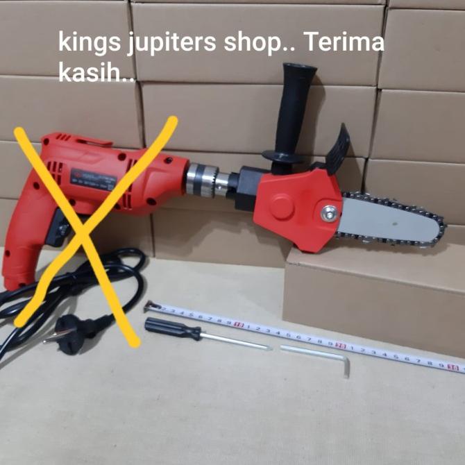 JADI JLD JIGSAW JIG SAW GERGAJI ADAPTOR STANG STAND DARI MESIN BOR JLD