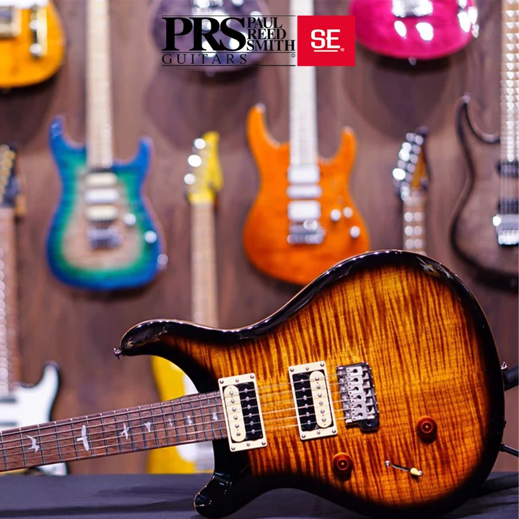 PRS SE Custom 24 Tobacco Sunburst Left hand &quot;Lefty&quot;