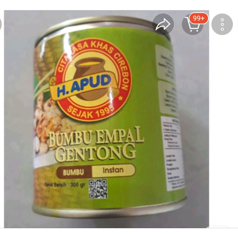 

bumbu empal gentong haji apud kemasaan kaleng