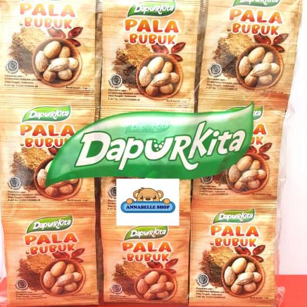 

Ready Stok.. Dapur Kita PALA BUBUK nutmeg sachet halal NKH