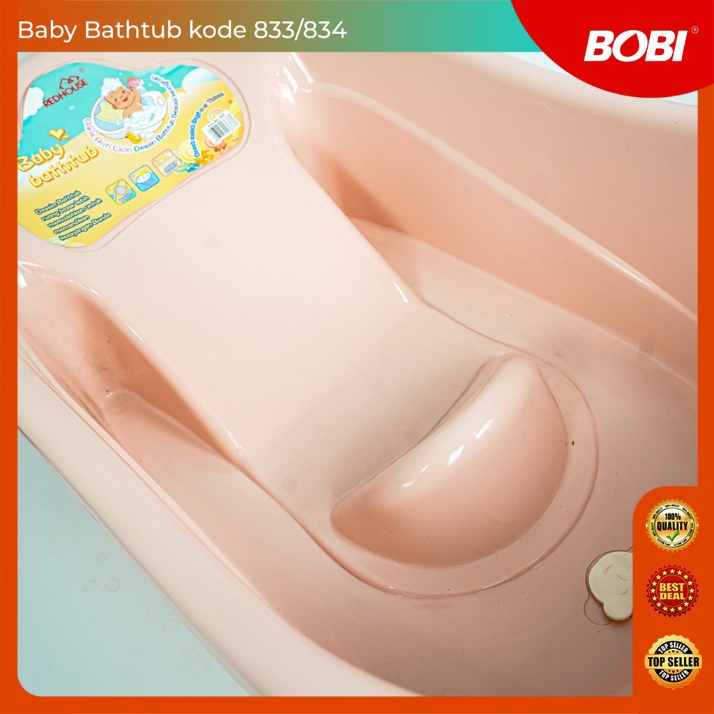 Baby Bathtub Bobi  // Bak Mandi Bayi Premium Warna Pastel // Bak Mandi Bayi Simple dan Praktis