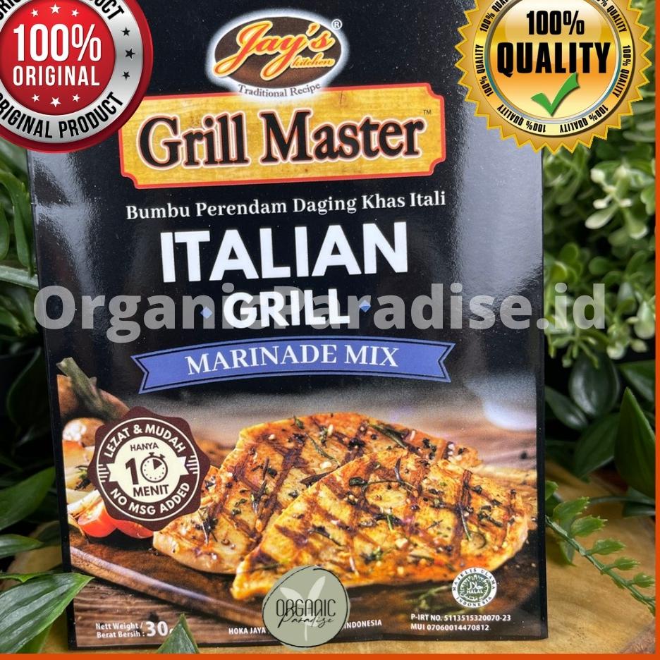 

ARTa1A9m--Jay's Bumbu Marinasi Daging 30 gram / Grill Master Marinade 30 gram / Jay's Bumbu Steak