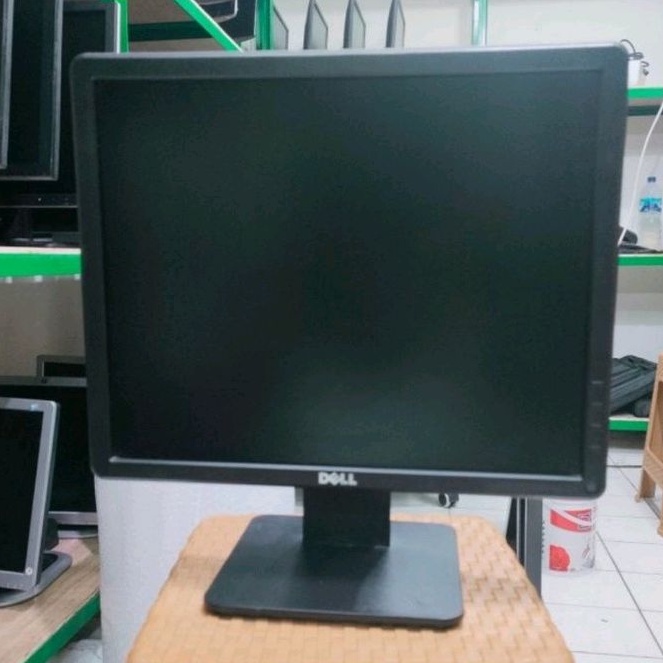 Monitor Dell 17 Inch Kotak, Mulus, Murah, Lengkap Kabel, Bergaransi