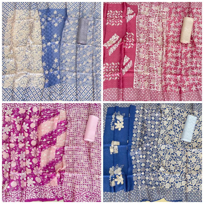 Kain Batik Viscose Semi Sutra 3 Dimensi