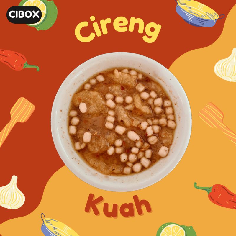 

Cibox Cireng Mini Kuah Pedas