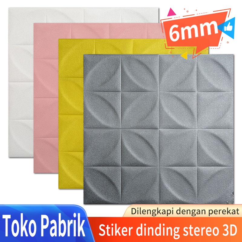 3D wallpaper bermutu tinggi tiga dimensi geometris benjolan pola ruang tamu kamar tidur wallpaper st